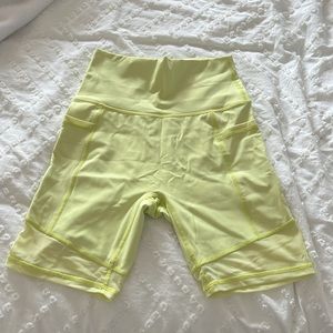 Aerie move mesh high waisted bike short